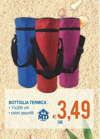 MD Discount Bottiglia Termica 11x35h Cm offerta