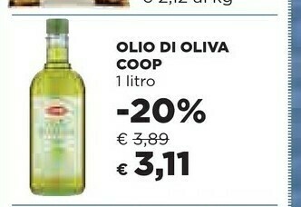 Coop Coop - Olio Di Oliva 1000 G(ml) offerta