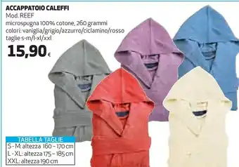 Coop Accappatoio Caleffi offerta