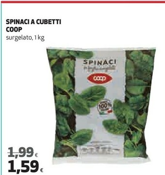Coop Coop Spinaci A Cubetti offerta