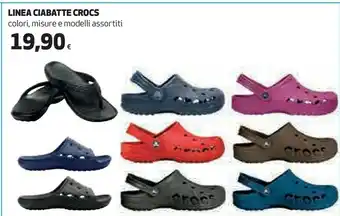 Coop Crocs Linea Ciabatte offerta