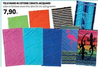 Coop Telo Mare In Cotone Cimato Jacquard offerta