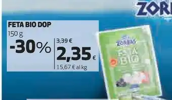 Coop Zorbas Feta Bio 150 G(ml) offerta