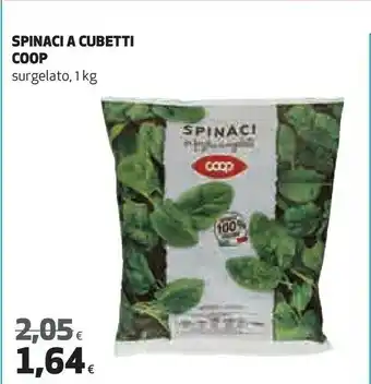 Coop Coop Spinaci A Cubetti offerta