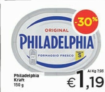 Crai Philadelphia Formaggio spalmabile offerta