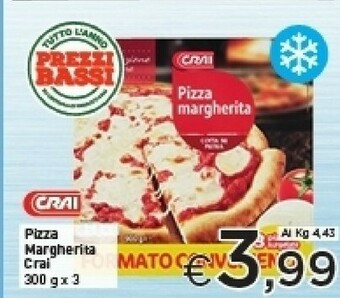 Crai Pizza surgelata offerta