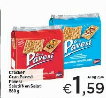 Crai Pavesi Crackers offerta