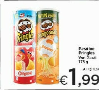 Crai Pringles Patatine fritte offerta
