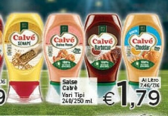Crai Calvè Salsa offerta
