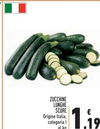 Conad Zucchine Lunghe Scure offerta