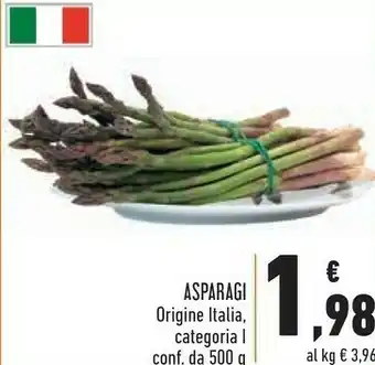 Conad Asparagi Origine Italia offerta