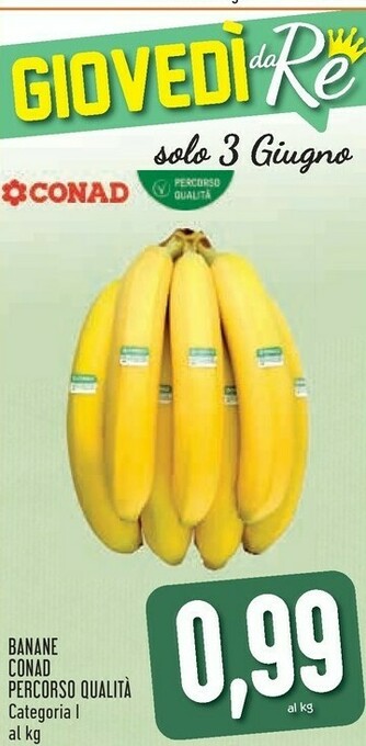 Conad Banane offerta