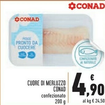 Conad Conad - Cuori Di Filetto Di Merluzzo offerta