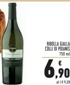 Conad Ribolla gialla Colli Di Poianis offerta