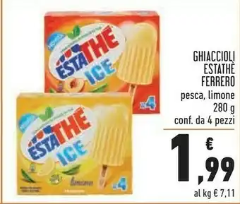 Conad Ferrero Ghiaccioli Estathe offerta