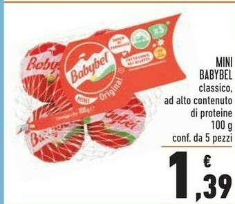 Conad Babybel Mini 100 G(ml) offerta