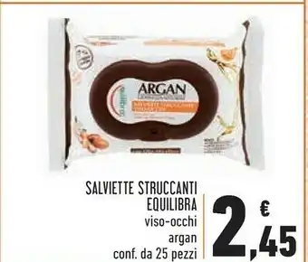 Conad Equilibra Salviette Struccanti offerta