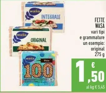Conad Wasa wasa fette offerta