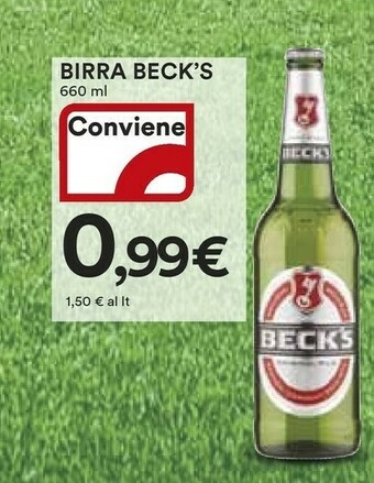 Coop Becks Birra offerta