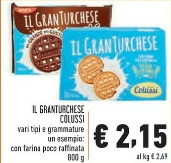 Conad Colussi Il Gran Turchese 800 G(ml) offerta
