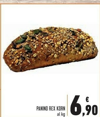 Conad Panino Rex Korn offerta