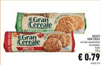 Gran Cereale Biscotti