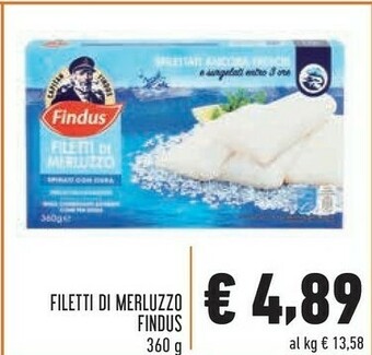 Conad Findus Filetti Di Merluzzo offerta