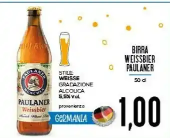 Conad Weissbier paulaner Birra weissbier offerta