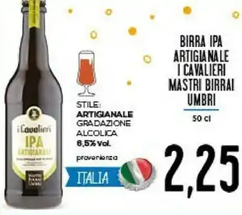 Conad Mastri birrai umbri Birra Ipa Artigianale offerta