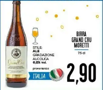 Conad Cru moretti Birra grand cru offerta