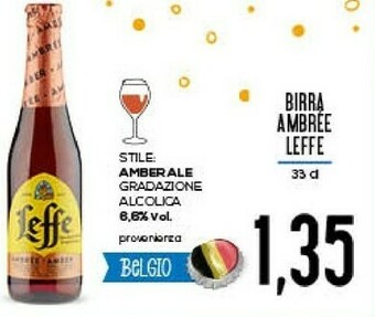 Conad Leffe Birra Ambree offerta