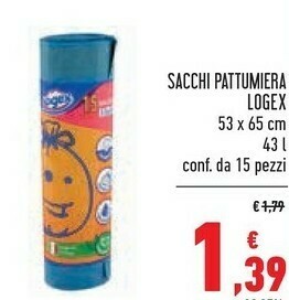Conad Superstore Logex Sacchi Pattumiera offerta