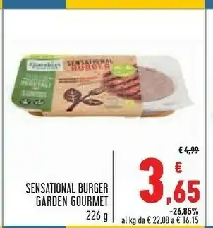 Conad Superstore Garden gourmet Sensational Burger offerta