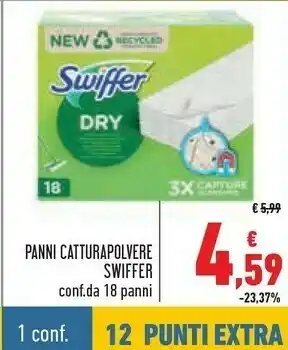 Conad Superstore Swiffer Panni Catturapolvere offerta