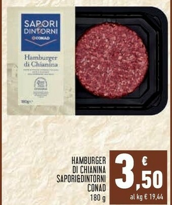 Conad Superstore Sapori Hamburger offerta