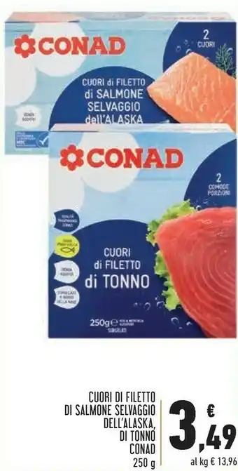 Conad Superstore Dell Filetti di salmone offerta