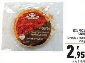 Savini Pizza surgelata