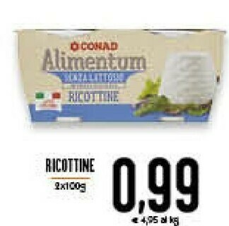 Conad Ricotta offerta