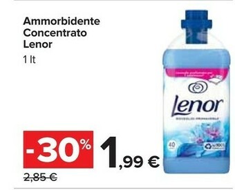 Carrefour Lenor Ammorbidente Concentrato offerta