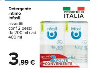 Carrefour Infasil Detergente Intimo Neutro Delicato offerta