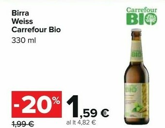 Carrefour Birra Weiss offerta