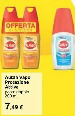 Autan Autan Vapo Protezione Attiva Pacco Doppio 200 Ml