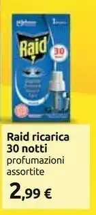 Carrefour Raid Raid Ricarica 30 Notti Profumazioni Assortite offerta