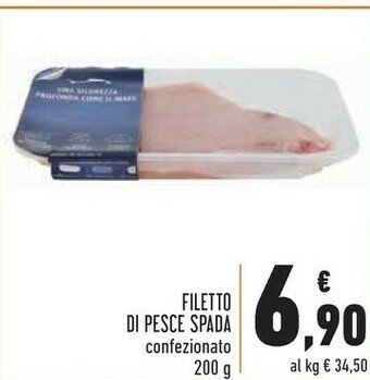 Conad Filetto Di Pesce Spada offerta