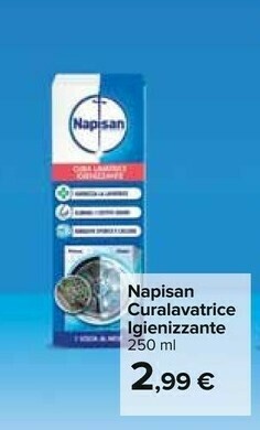 Carrefour Napisan Curalavatrice Igienizzante offerta