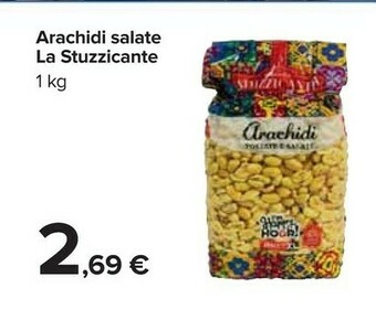 Carrefour La stuzzicante Arachidi Salate offerta