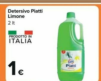 Carrefour Detersivo Piatti Limone offerta