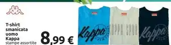 Carrefour Kappa Kappa T-shirt Smanicata Uomo offerta