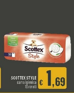 Deco Supermercati Scottex Style Carta Igienica offerta
