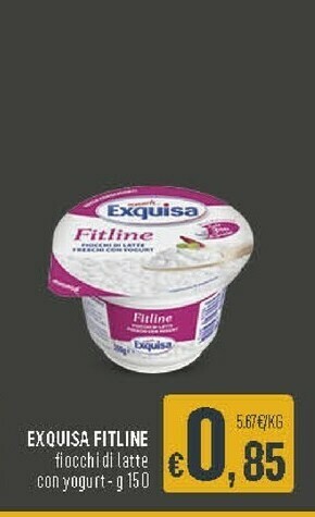 Exquisa Fiocchi Di Latte Con Yogurt 150 G(ml)